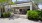Outdoor pavilion with kitchen and lounge seating