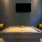 a pool table in a room